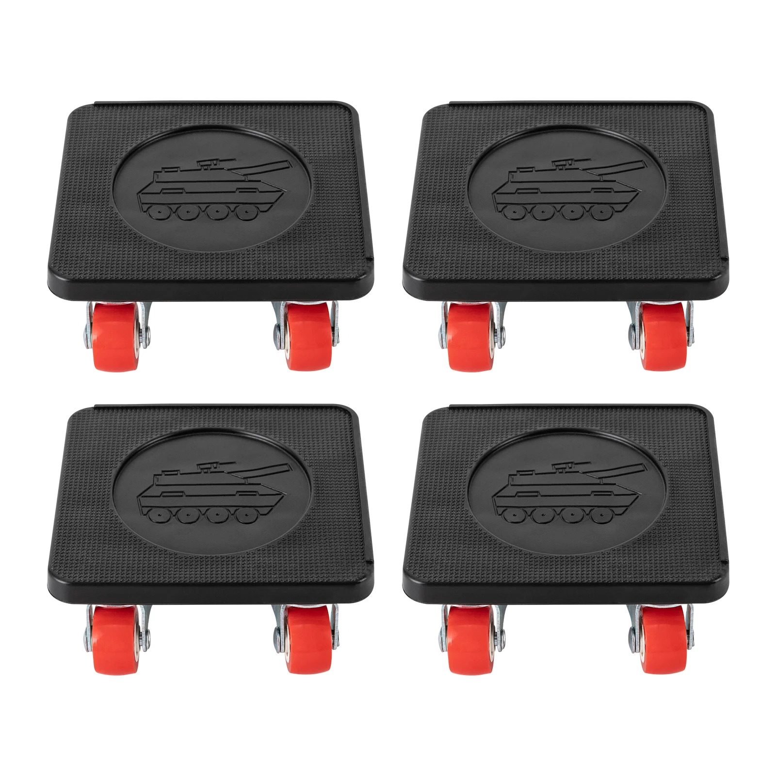 لفات الأثاث مجموعة لفات نقل الأثاث مع 4 قطع منزلقات الحركة أدوات التحويل الثقيلة بحد أقصى لـ 400 كجم قابلة للدوران 360 درجة