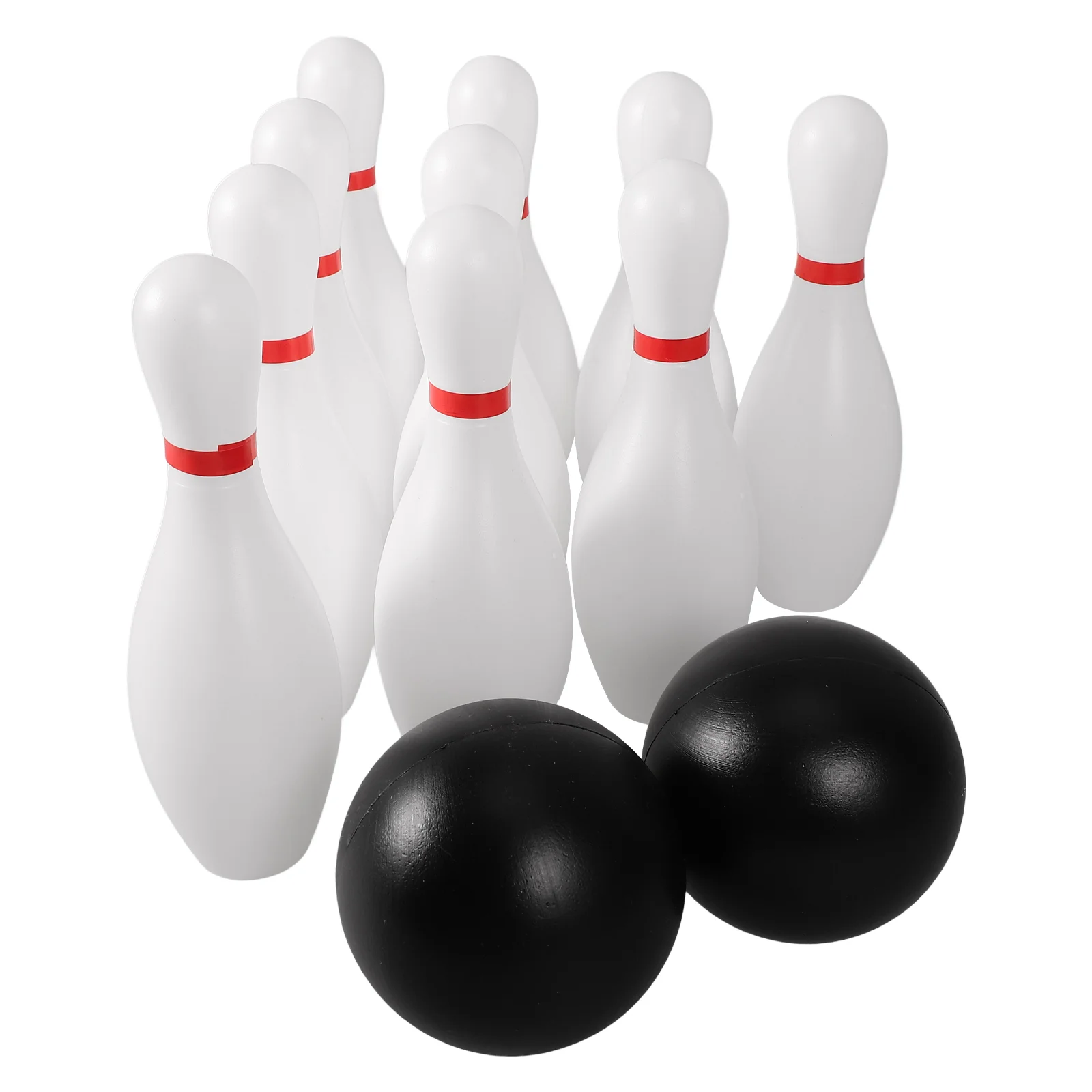 Aufblasbares Bowling-Spielzeug für Kleinkinder, Jungen, Roller für Kinder im Alter von 3–5 Jahren, Kunststoff-Ballspiel-Set