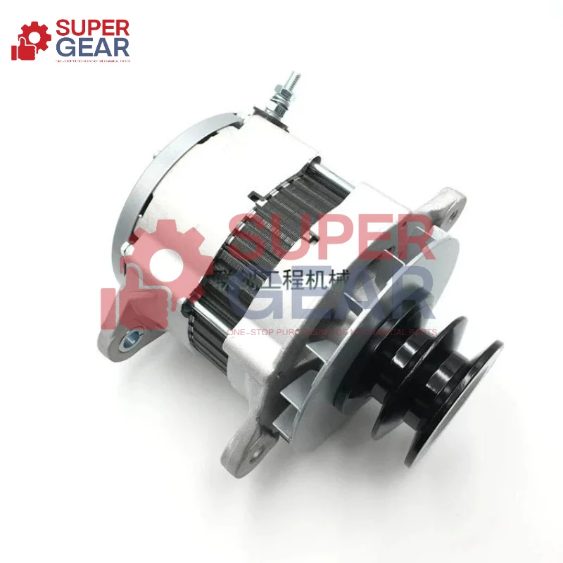 For Caterpillar Cat C11 Generator 24V 100A High-power Generator motor Excavator Parts