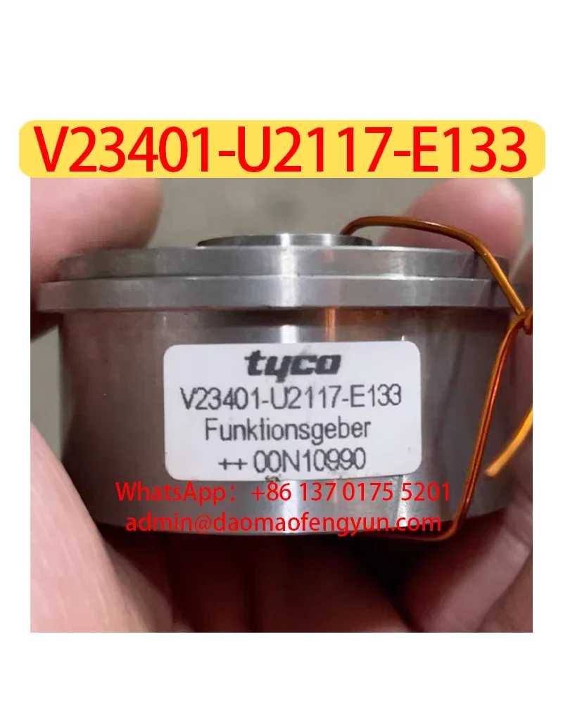 

V23401-U2117-E133 Used Rotary Encoder，Tested ok，Fast shipping，V23401 U2117 E133