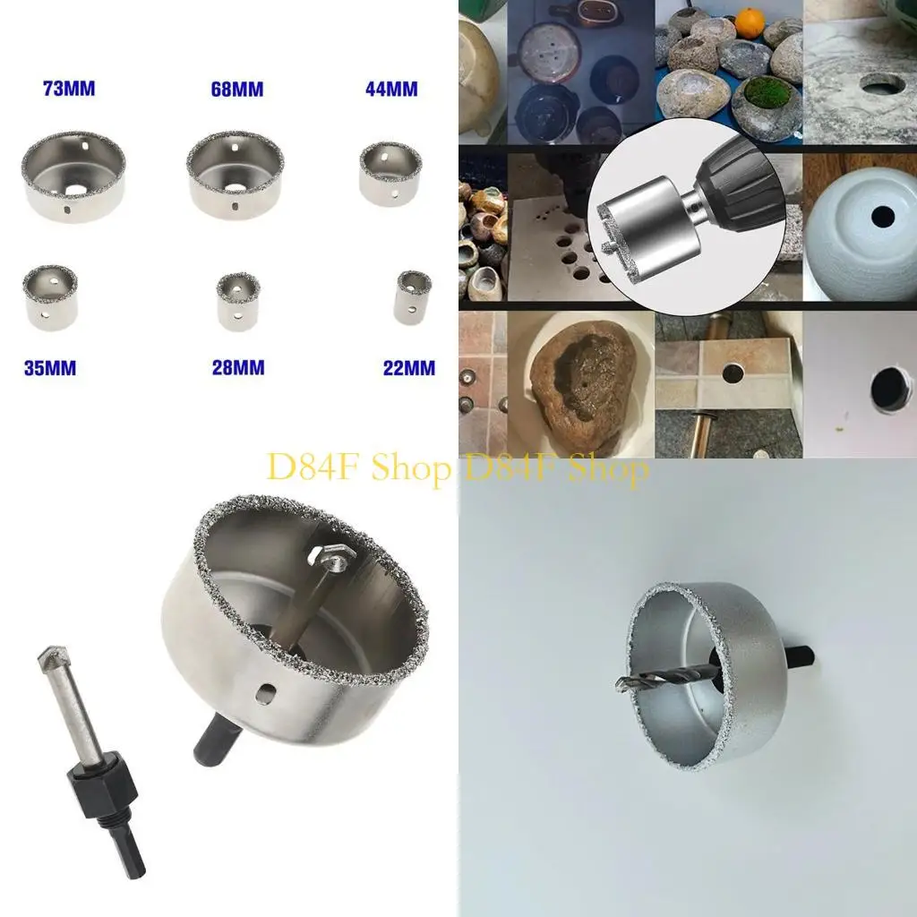 

D84F Tip Drill Bit Hole Used with Electric Hand Drill for Bench Drill