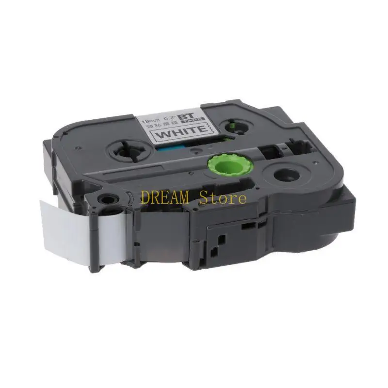 Màu Đen Trên Giấy Trắng Băng Nhãn Thay Thế Cho Anh Trai Băng Tze-241 tz-241 18 Mm/0.7 ''Nhãn Làm Bán Chạy Nhất