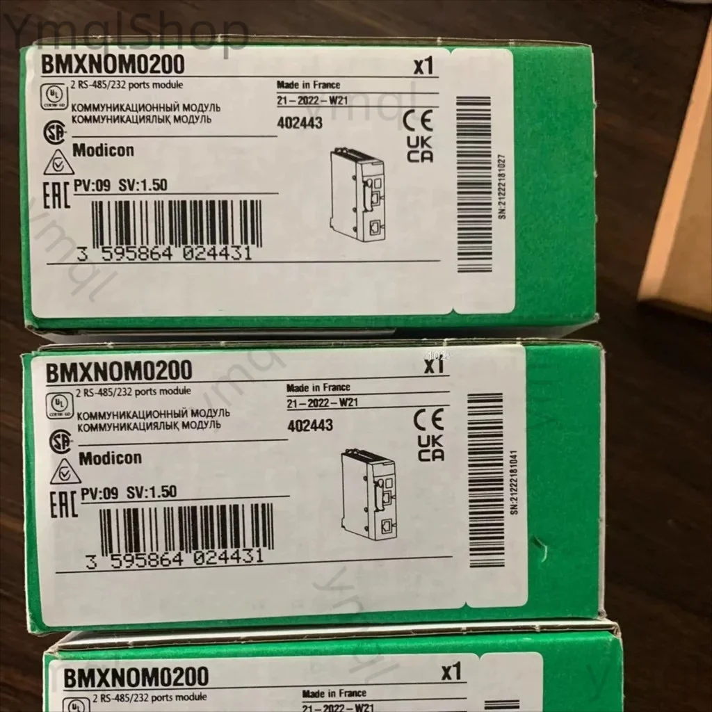 Replacement Serial Communication Module For BMXNOM0200 PLC Modbus RS485 RS232 Industrial Parts