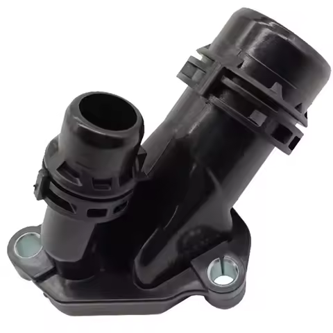 For BMW E81 E90 E60 F10 N47 N47s N57 N57S Water Flange Thermostat Car Engine Coolant Cooling System Connection Connector