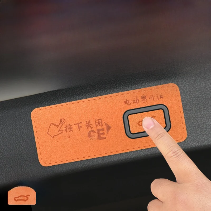 

Leather Car Door Panel Stiers for Smart Car Model 3 Interior Decoration Tips Taiate Switch 24 Sles Auto Accories