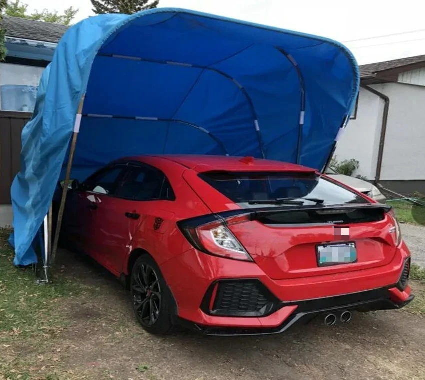 

New Design full color folding car tent car canopy MOQ 1 pcs customcustom