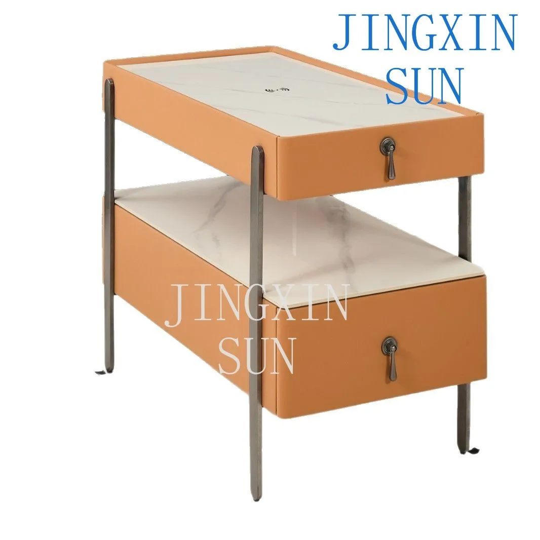 Customizable sofa side table light luxury high-end living room home small coffee table modern creative side table sofa side
