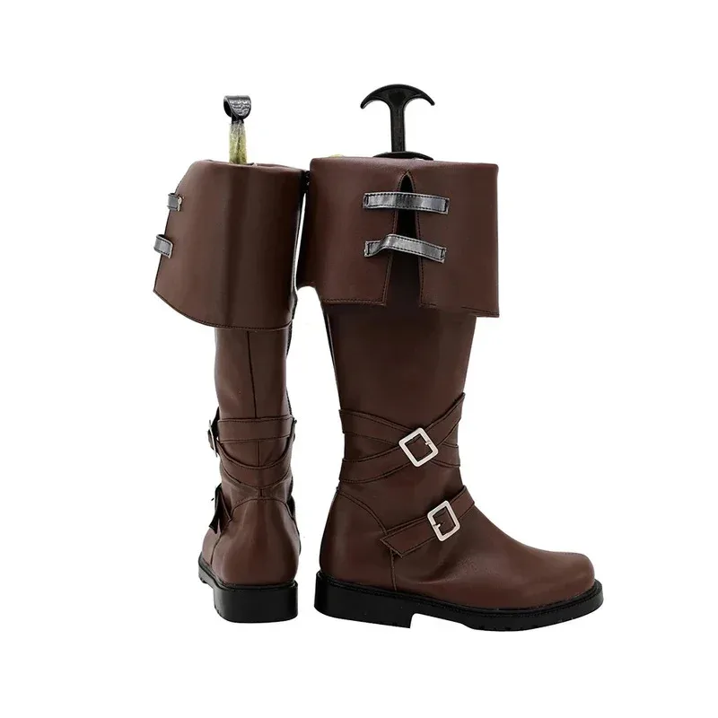 

NewAnime Identity V Pirate Witch Doctor Game Cosplay Shoes Boots Halloween Carnival Party Accessories Props For Women Men Size20