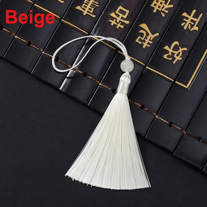 10/20Pcs 7cm Tassels Handmade Soft Craft Tassels Mini Beaded Tassels for Bookmarks Pendant Jewelry Making DIY Projects