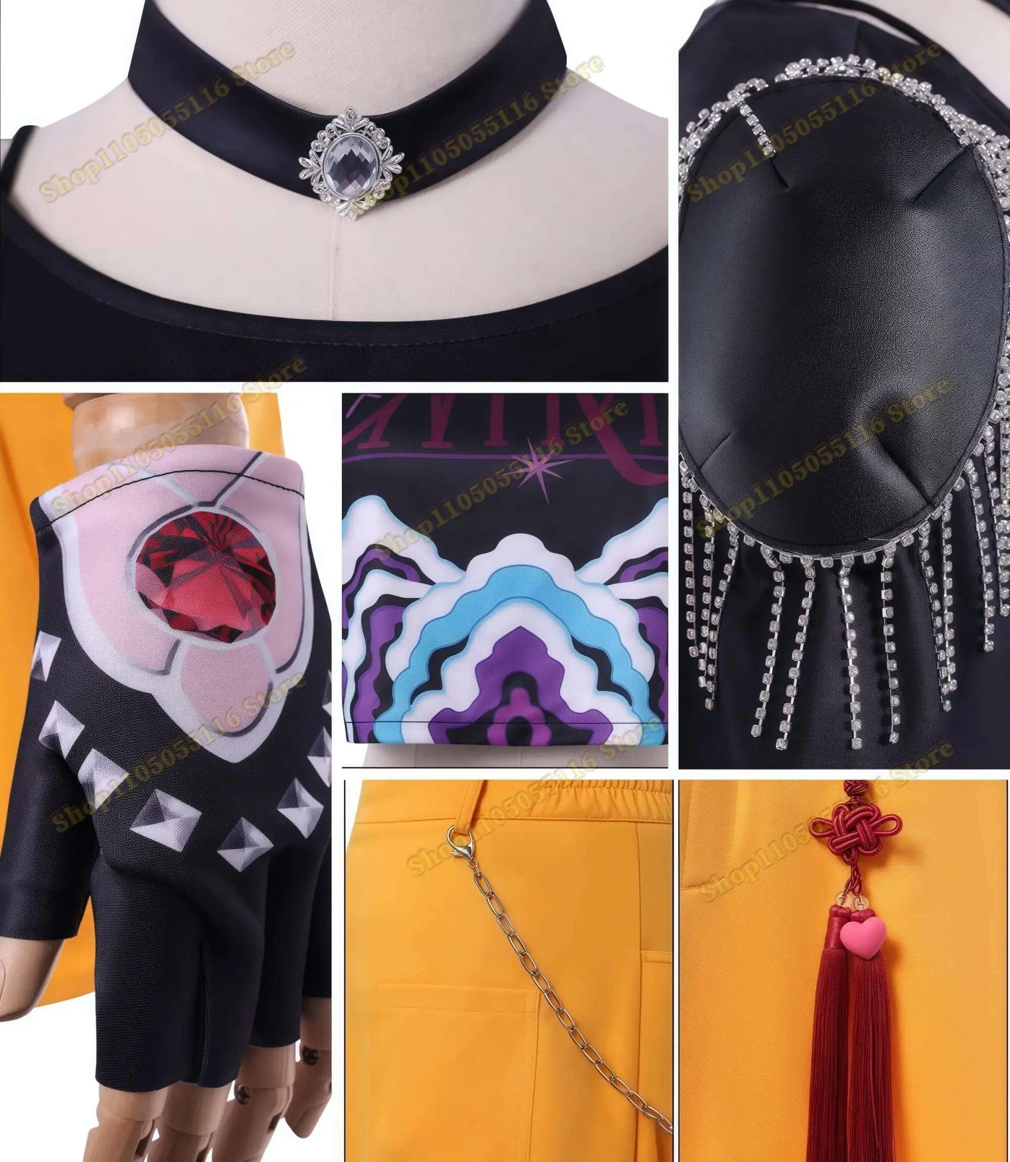 루미 조이 미라 케이팝 데몬 헌터즈 코스프레 소녀 의상 헌트릭스 그룹 아이돌 롤플레이 의상 할로윈 카니발 슈트