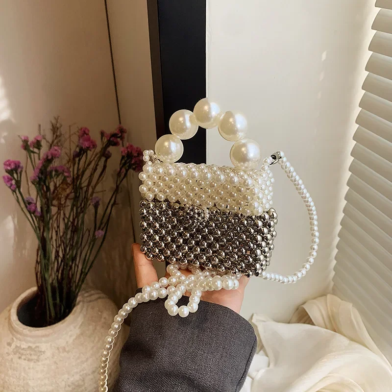 

Princess Box Bag Fashion Pearl Children Crossbody Bag Children Messenger Bag Mother Kids Bags for Girl Purse and Handbags Сумка