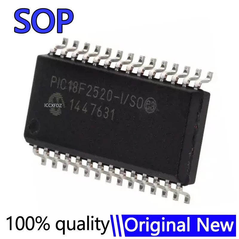 5Pcs/lot PIC18F2520-I/SO PIC18F2520 SOP-28 18F2520 PIC18F2520-E/SO IC MCU 8BIT 32KB FLASH