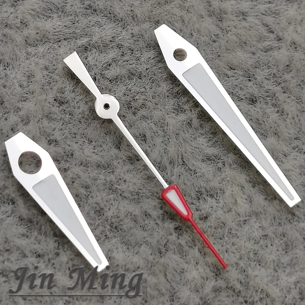 Hohe Qualität Uhr Hände 12,5*12*8 Grün Leuchtende Silber Gold Pistole Für NH35 NH36A 7S26 7S36 4R35 4R3 Bewegung Uhren Zubehör