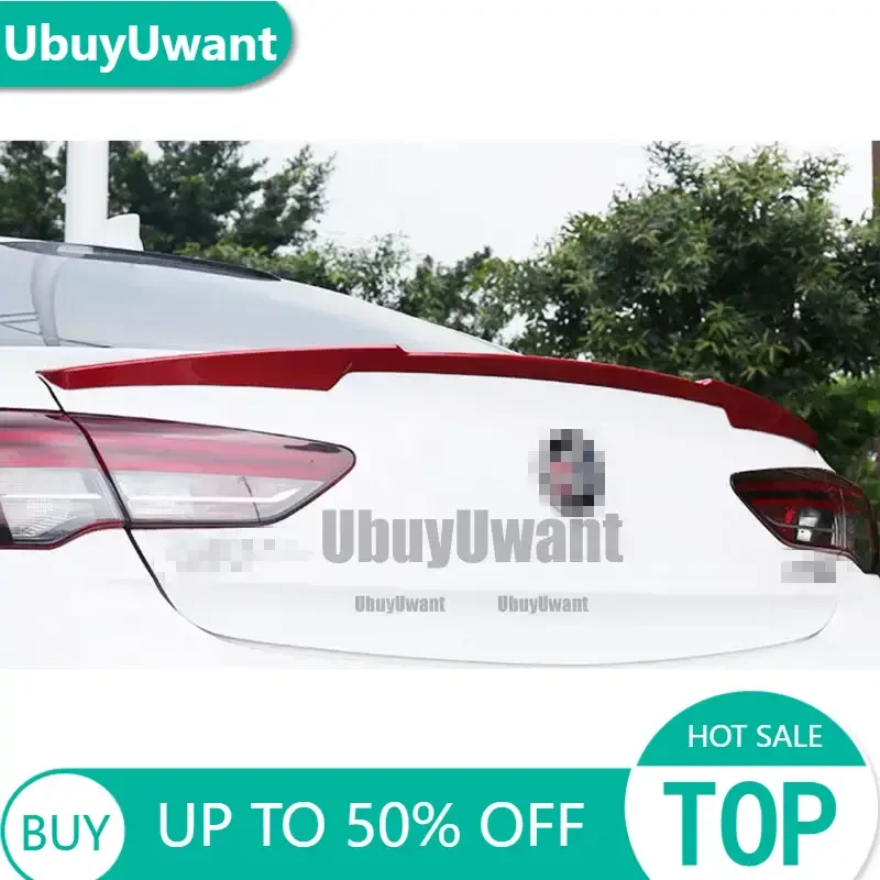For opel insignia spoiler 2017 2018 2019 ABS Plastic Unpainted Color Rear Spoiler Wing M4 style Sport Auto Accessorie
