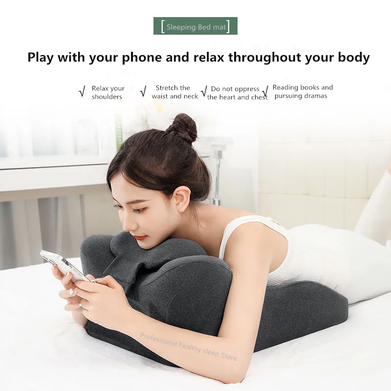 Memory Foam Bed Sleeping Pillow Lie On The Bed Artifact Multifunctional Prone Position Lie Pillow Sleeping Cushion Waist Pillow