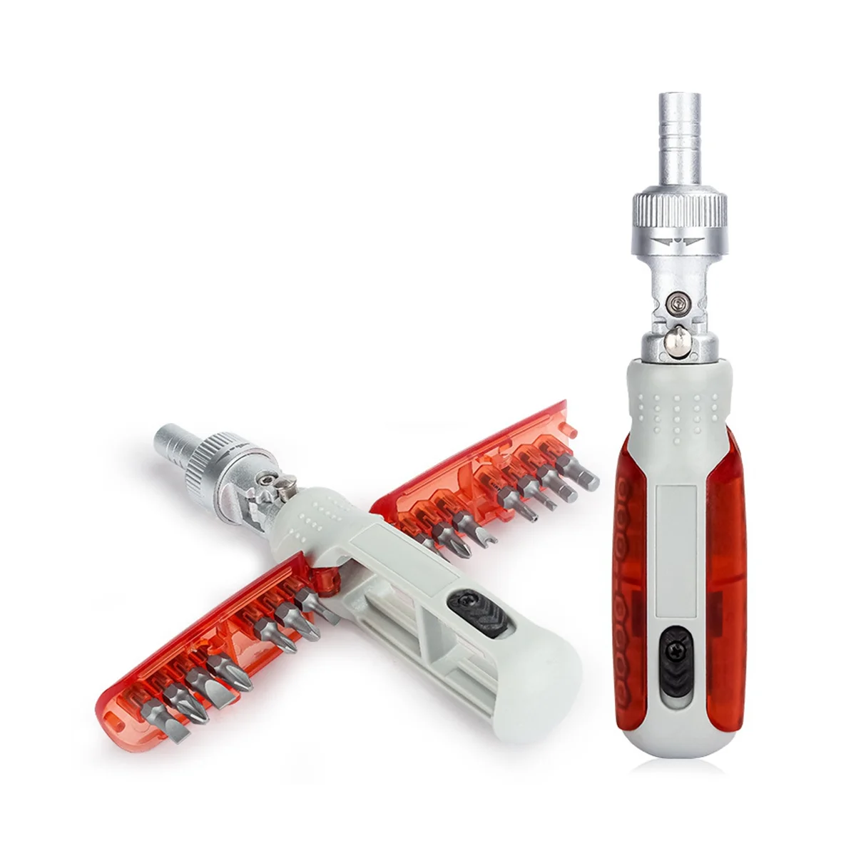 Multi Angle Bidirectional Ratchet Screwdriver Set, 15 em 1 Torx, Chave de fenda magnética, Chaves de fenda de precisão B