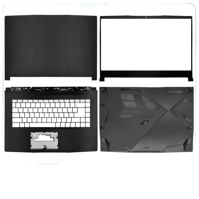 New for MSI GF63 MS-16R1 16R3 16R4 16R5 16R8 Laptop LCD Screen Back Cover/LCD Bezel Cover/Palmrest Cover/Bottom Base