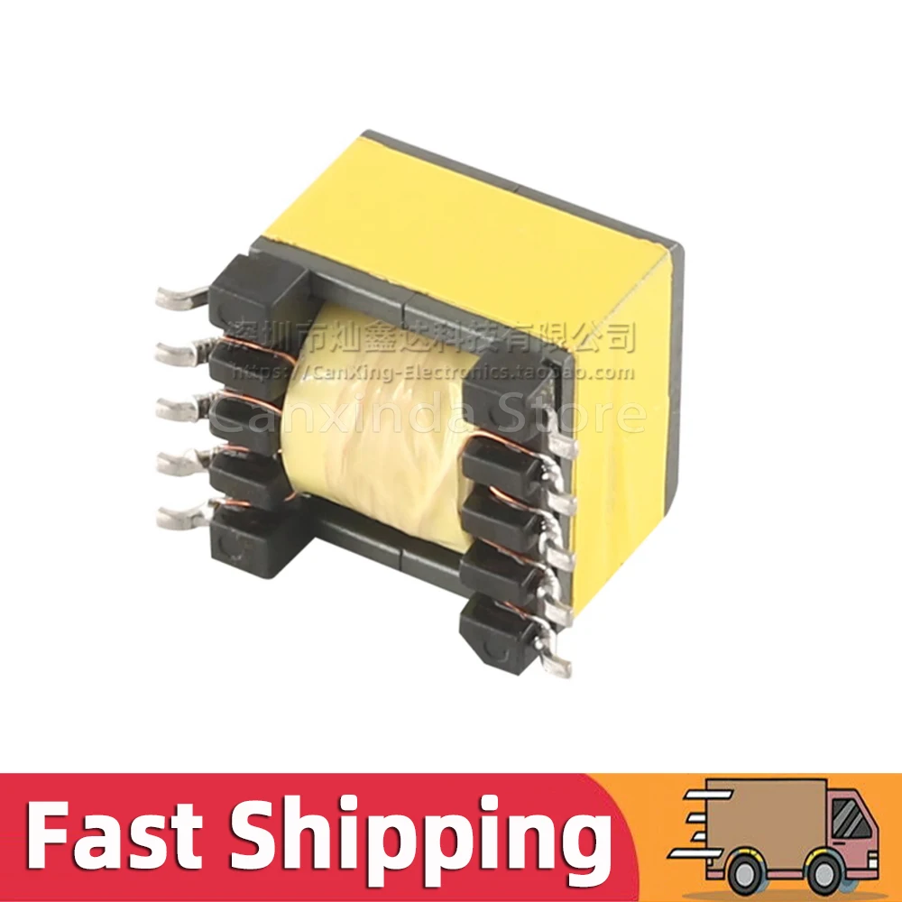 2pcs C1972 EP13 30KHZ-1.1MHZ High Frequency Pulsing Transformer 5mH Turns Ratio 1:1 Isolated ADSL Line Coupling Coupled SMT