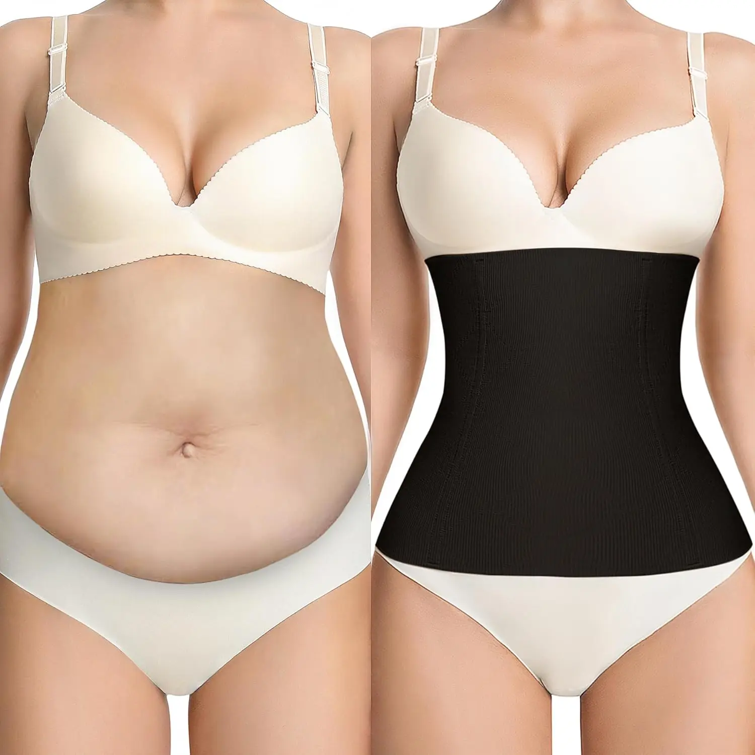 

Waist Trainer for Women Tummy Control Postpartum Recovery Belt Waist Cincher Body Shaper