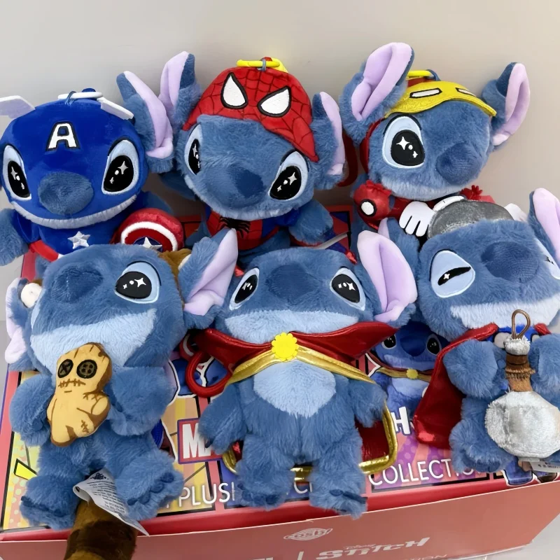 

Hot Sale MARVEL Stitch COSBI Series Mystery Box Plush Blind Box Desktop Decoration Anime Figure Cute Model Children's Day Gift
