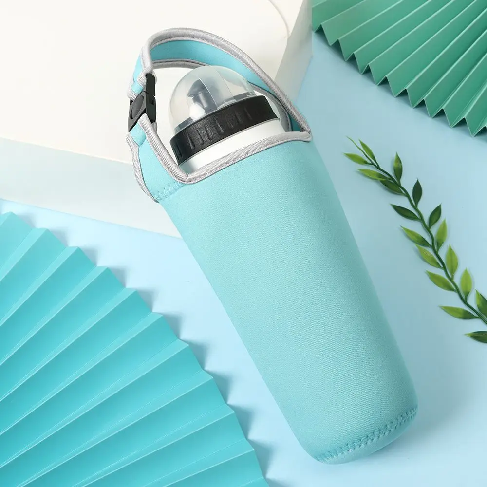 900 مللي/30 أوقية الملونة مكافحة الساخن كأس كم صديقة للبيئة المشروبات حقيبة المياه القدح زجاجة حامل بهلوان الناقل كوب الملحقات #3