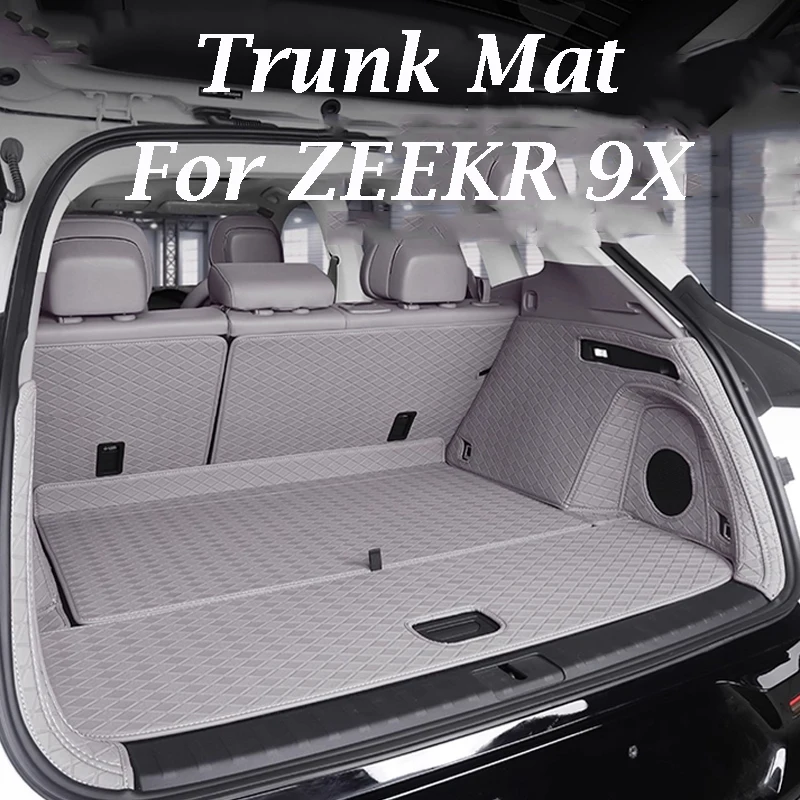

For Zeekr 9X EX1H 2025 Trunk Liner Fully Enclosed Trunk Cushion Automotive Specific 3D Soft Bag Waterproof Pad Modification