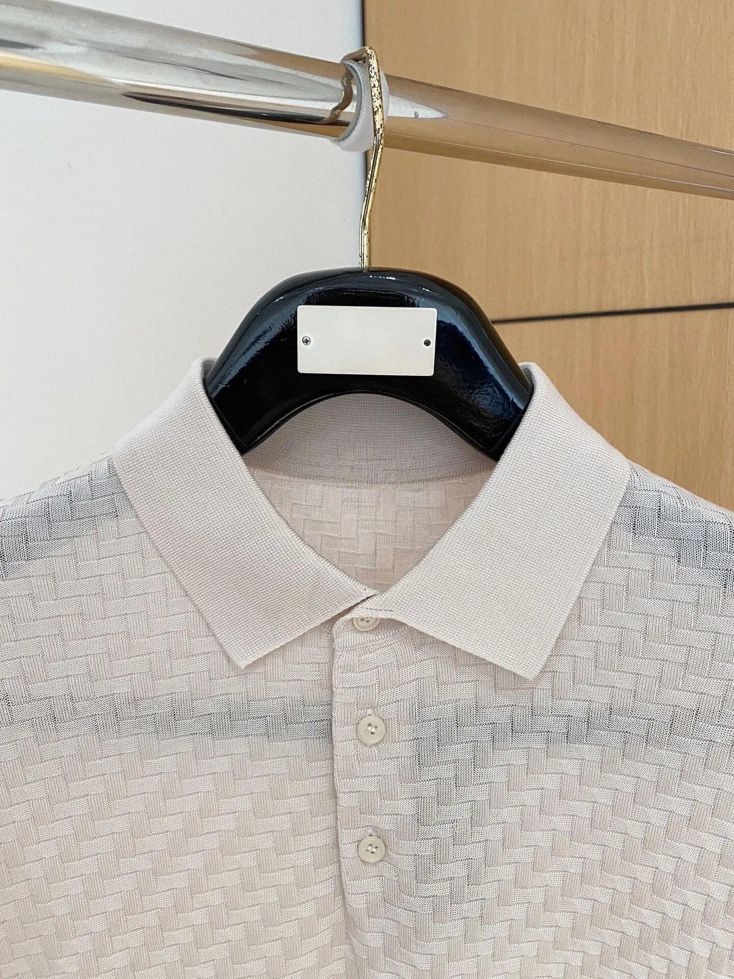 Italian LP old money style 26ss lapel neck short-sleeved men's simple casual knitted polo shirt