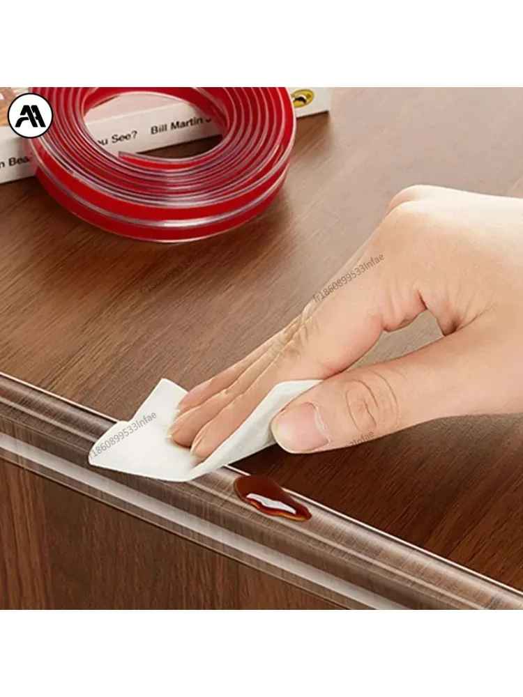 Protections de bord et d'angle transparentes pour l'épreuve des bébés, bandes de protection de pare-chocs souples pour table, mur et meubles