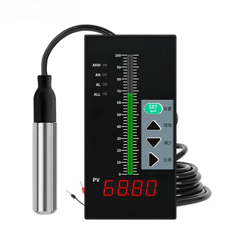 Level Gauge High Stability Stainless Steel Smart Tuya App Low Maintenance 0.2 Percent Accuracy Industrial Liquid Level