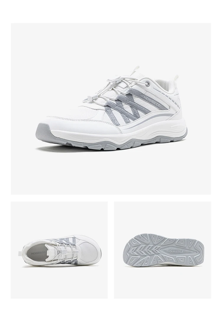 HOBIBEAR Unisex-Wanderschuhe mit breiter Zehenpartie, elastisches Band, Sneakers, Cross-Outdoor-Reise-Mesh-Laufschuhe für Männer und Frauen – Detail 22