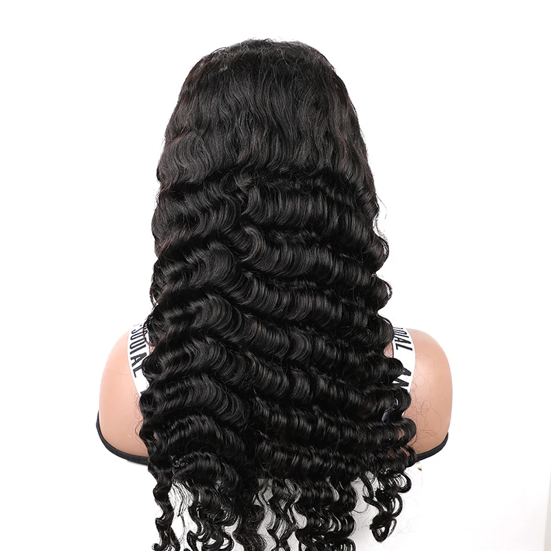 200 Dichtheid 13x6 13x4 HD Kant Frontale Pruik Losse Diepe Golf Menselijk Haar Pruiken 30 40 Inch Watergolf Krullend Kant Voor Menselijk Haar Pruik - afbeelding 2