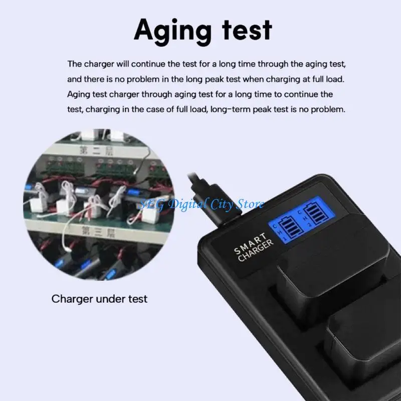 U75B Versatile USB Camera Battery for Olympus EM1 for Home and Outdoor Use