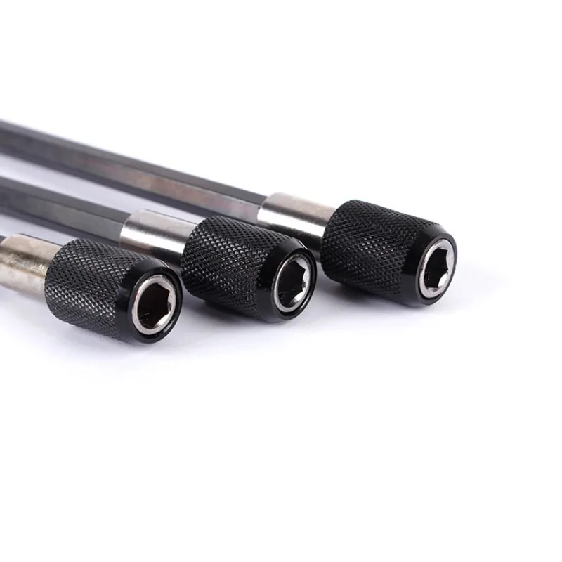 1Pc Extensions Quick Change Bit Set 1/4 Inch Hex Rod Shank Long Handle Screwdriver Extension Holder Extension Rod Tools
