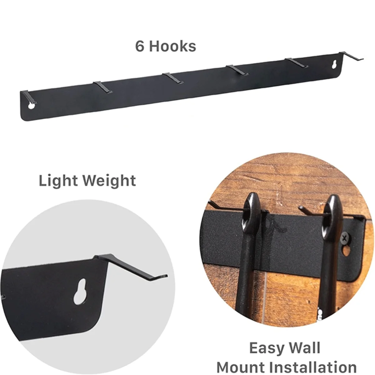 خطاف فرشاة معدني عالمي للسيارة A83Z، منظم رعاية مناسب لتخزين مستلزمات تفصيل السيارة #4