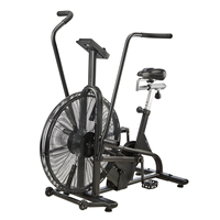 Rouser Fitness New Design Commercial Gym Equipment Fan Exercise Airbike Indoor Cycling Stationary Bicycle Exercise Air Bike