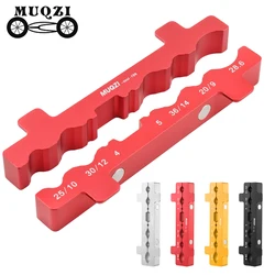 MUQZI Bike Vise Inserts Bicycle Bench Vise Jaw Pads Mount Repair Clamp Holder For Spindle Pedal Seatpost Cassette Fork Hub Crank