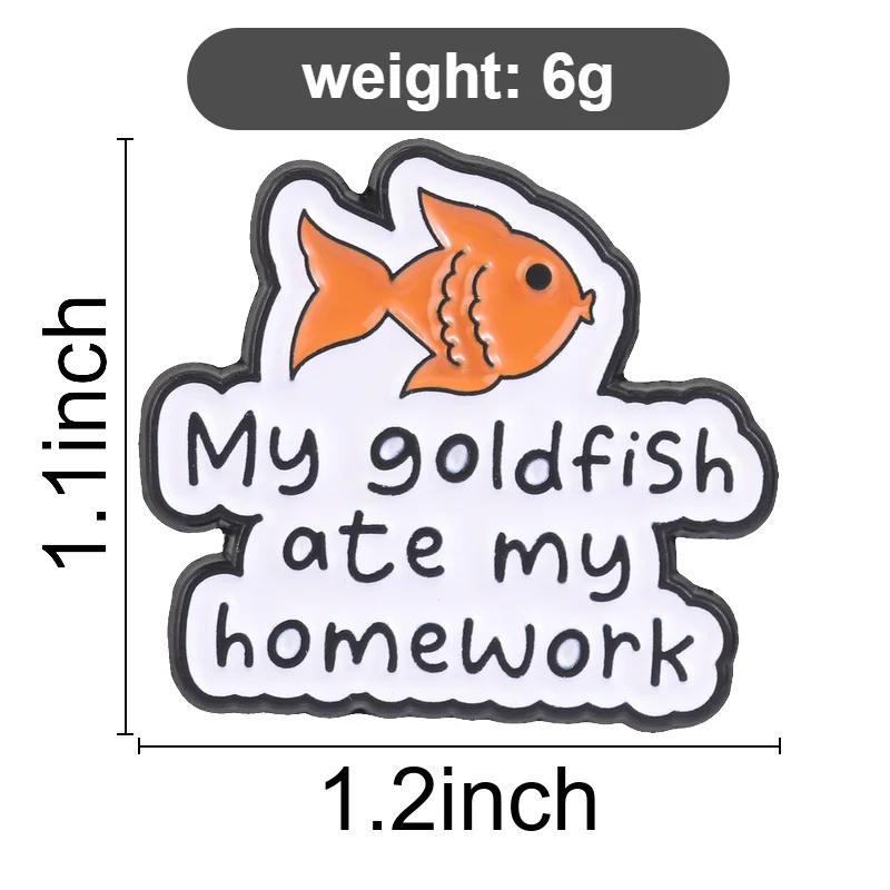 Turbo Granny Glückskatze Emaille-Anstecknadel Kawaii Dreifarbige Katze Geometrische Biene Goldfisch Ente Brosche Reversnadel Taschenanstecker Schmuck Geschenk für Freunde – Detail 19
