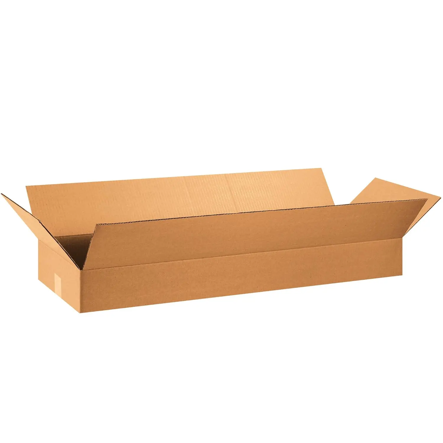 

36x12x4 Flat Corrugated Boxes, Flat, 36L x 12W x 4H, Pack of 20 | Shipping, Packaging, Moving, Storage Box for Home, Customized