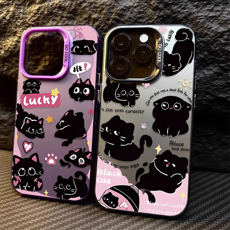 Cartoon Black Cat C…