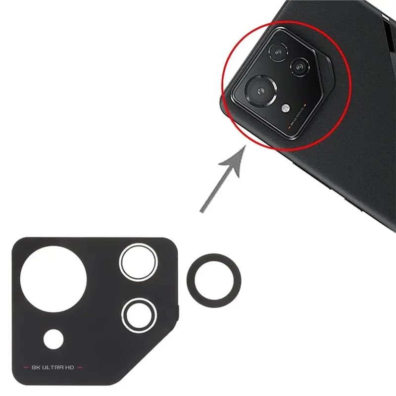 Voltvibe-For ASUS ROG Phone 9 Pro Replacement Back Camera Lens For Repairing, Maintenance& Upgrades
