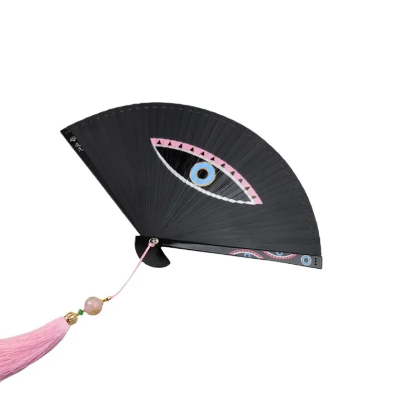Kleiner Faltfächer aus Bambus für Damen