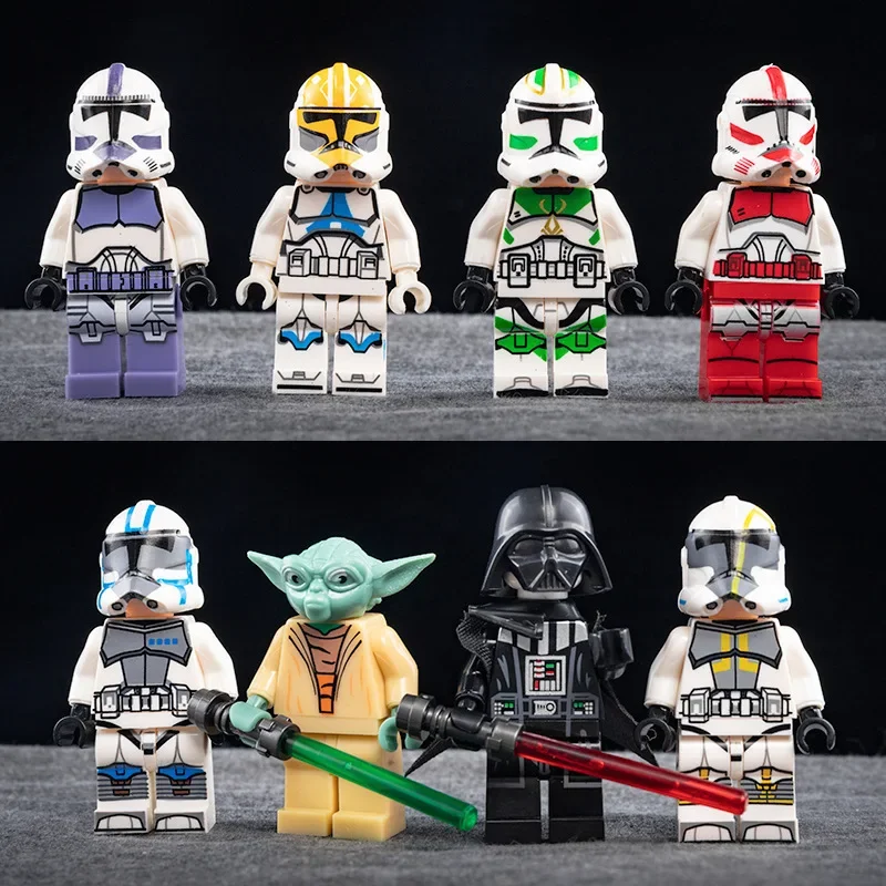 متوافق مع ألعاب تجميع تمثال ليغو، تماثيل حرب النجوم، أنماط متعددة، لغز الفارس الأسود