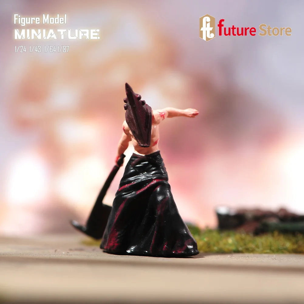 

Resin 3D Print 1/87 1/64 1/43 1/24 Game Character single handed machete Miniature Figure Mini Model Scene Props Decoration Toys