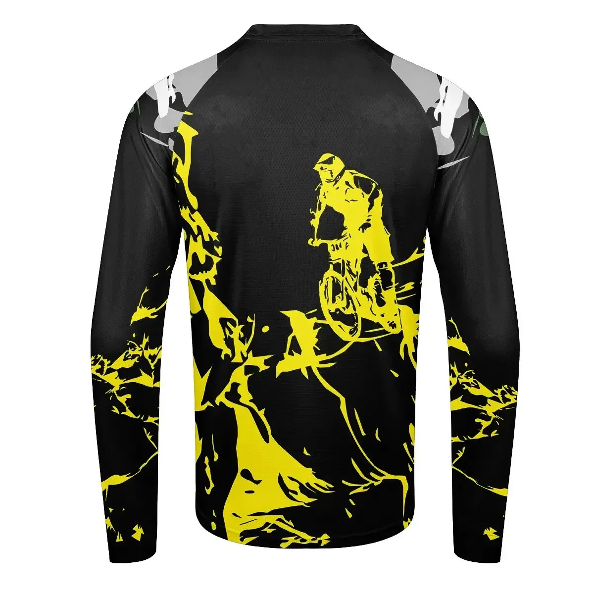 Men's Quick-Dry Racing MTB Breathale Mountain bicycles Long sleeved Sweatshirt