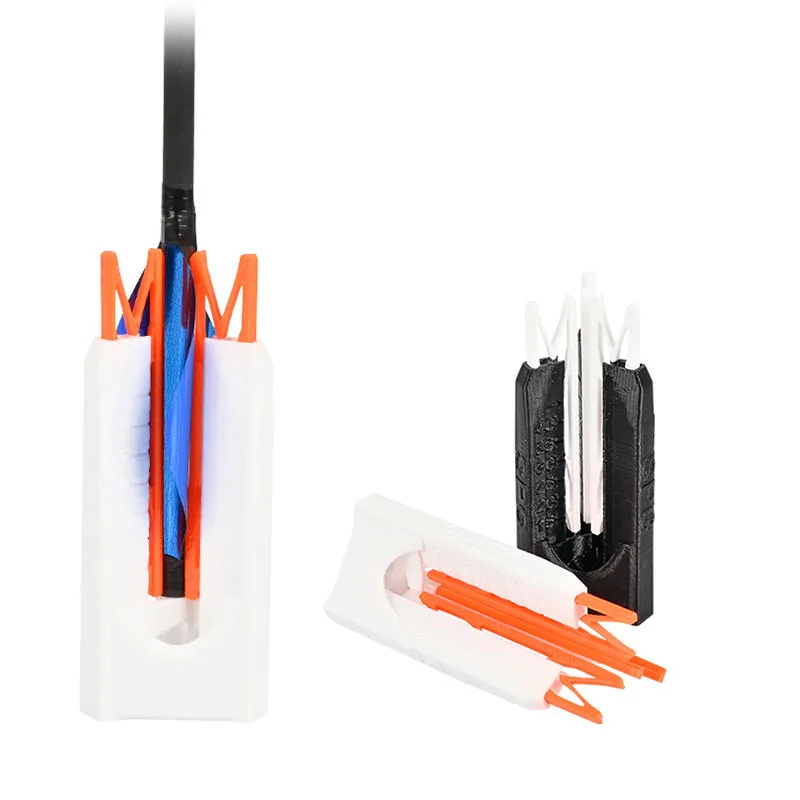 Archery Spiral Feather Sticker Spin Vane Fletching Jig 3D Tri-Liner Scriber Arrow Line Marker Tool Hunting Shooting Accessories