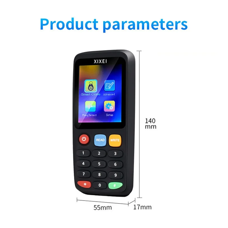 XIXEI قارئ البطاقات الذكية الكاتب X7 NFC فك الناسخ 125 كيلو هرتز 13.56 ميجا هرتز مفتاح آلة ناسخة استنساخ بطاقة شارة مبرمج-X64A