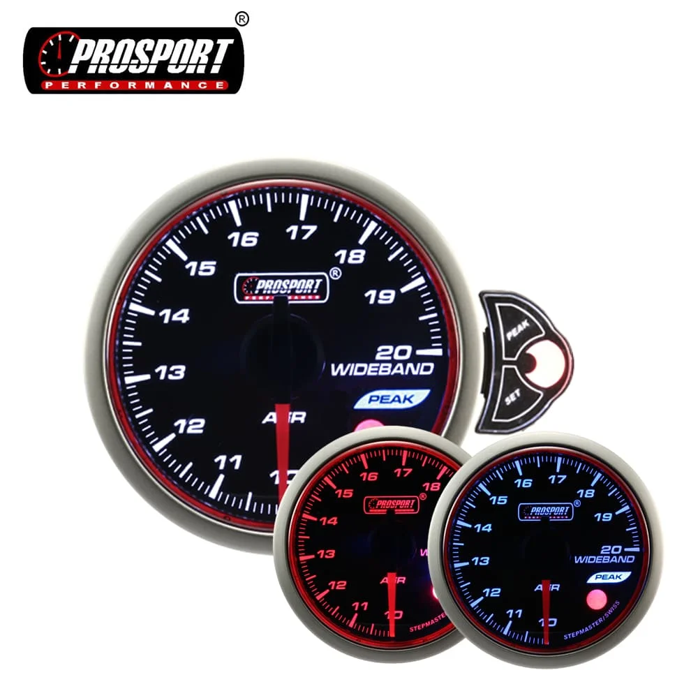 For New 52mm Wideband O2 AFR Gauge Sensor Kit with LSU4.9 Sensor for Universal Cars