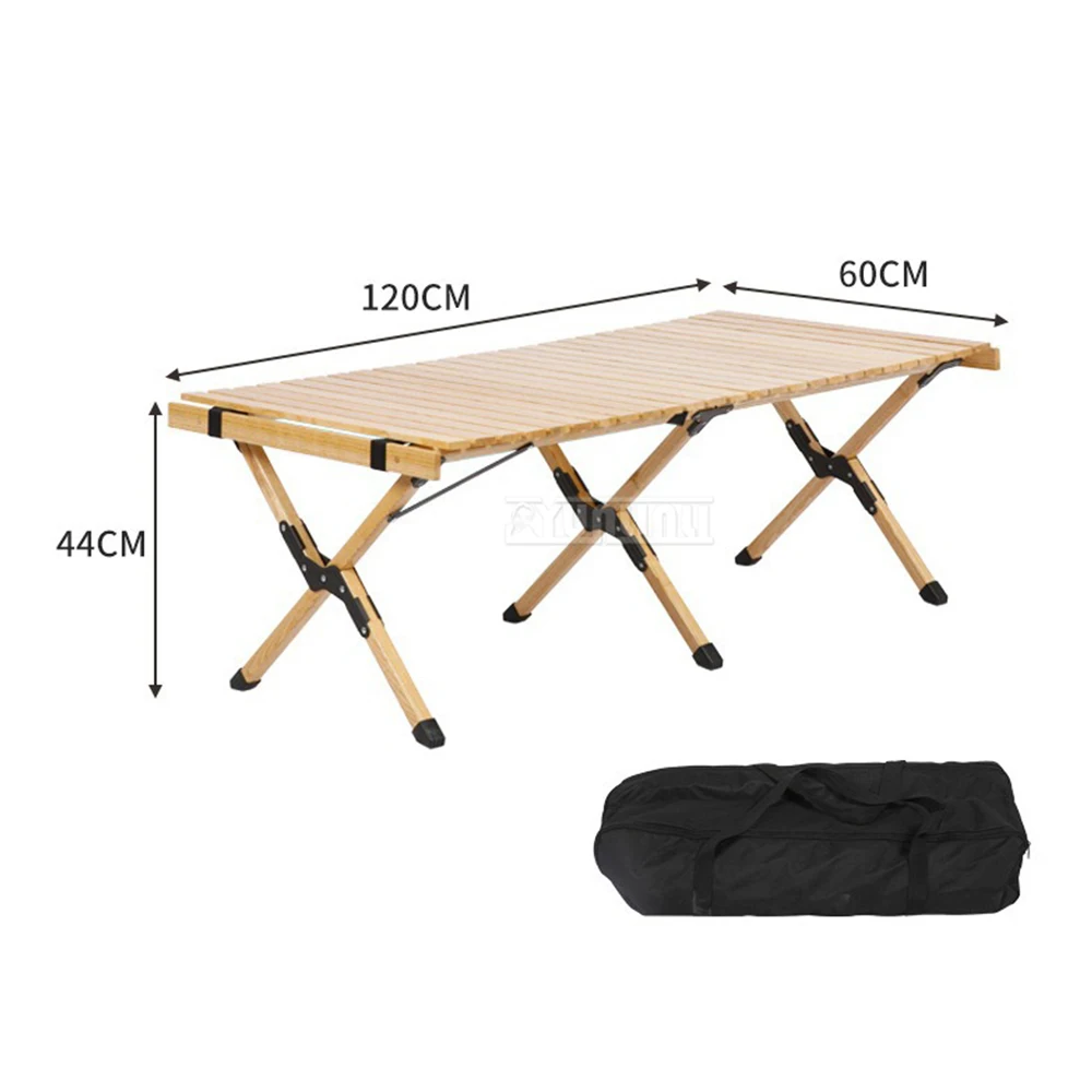 for Outdoor Camping and Picnics,Aluminum Alloy Roll-Up Table, Foldable and Portable Roll-Up Table