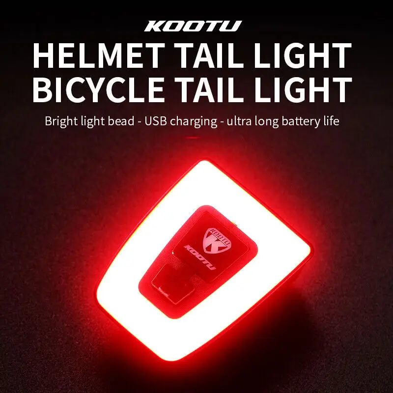 Bike Lamp Intelligent Bicycle Light For Bike Seat Post Tail Light with 9 modes of Flashing Ways Smart Bicycle Light