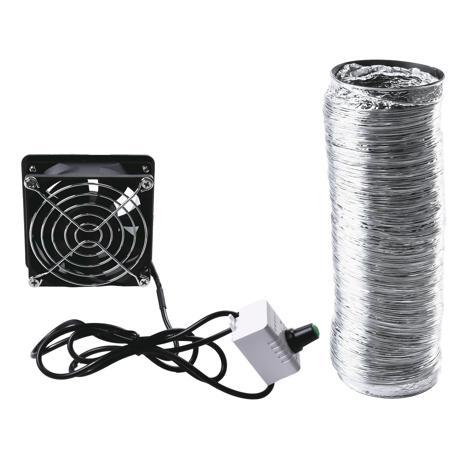 USB Adjustable Speed Solder Smoke Absorber ESD Fume Extractor Fan Pipe Duct Exhuast Fan With Pipe Tub Ventilation Fan